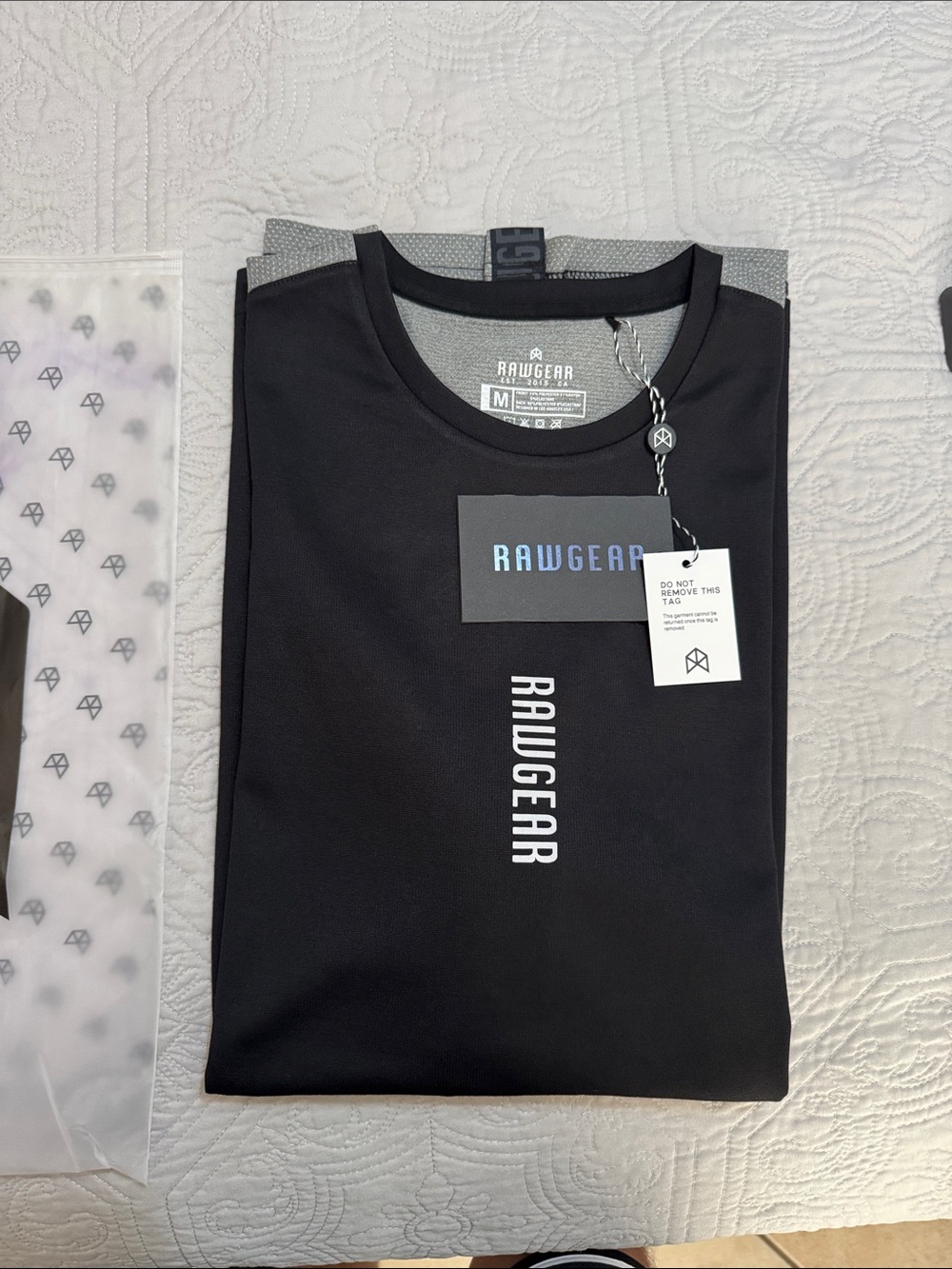 RAWGEAR Black Athletic longsleeve Tee